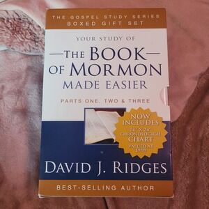 The Book of Mormon Made Easier‎ Boxed Set David J Ridges Parts 1-3 Gospel Study